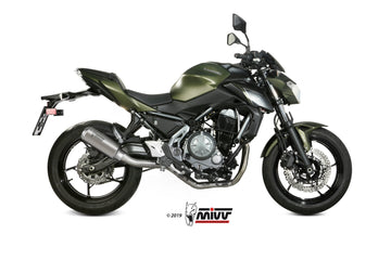 Mivv MK3 Full Exhaust System for Kawasaki Ninja 650 2017-22